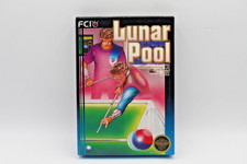 NES Lunar Pool Complete in Box CIB 1989 FCI Cartridge Manual Dust Sleeve Tested