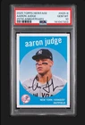 Aaron Judge 2025 Topps Heritage 25th Anniversary #H25-8 PSA 10 POP 1