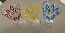 Lot 3 Verres à Pied Vintage