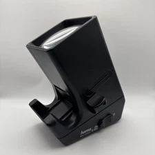 35mm Slide & Film Photo Viewer LED Desktop Lighted Magnifier Hama B602 Germany
