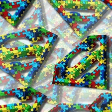 Autism Superman - 18"x48" Hydrographic Film Hydro Dipping Dip Water Transfer