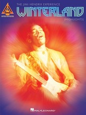 Jimi Hendrix Winterland Highlights Guitar Tab Sheet Music 11 Rock Songs Book