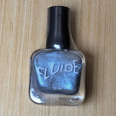 Fluide Nail Polish Strut 10ml Silver Metallic 7-Free Vegan Cruelty Free