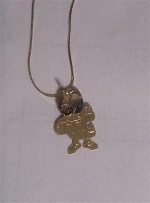 NEW Nebraska Corn Huskers 3D Gold Tone Necklace Free Ship