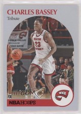 2021 Panini Chronicles Draft Picks Hoops Retro Red /149 Charles Bassey #73 00gy