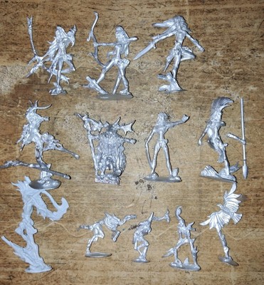 Wild Elves WarpMiniatures Warploge Tabletop Miniature Kickstarter