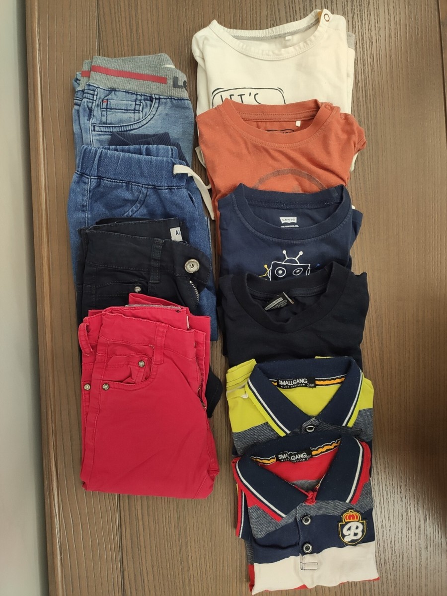 Vestiti anni 24 mesi Levis Primigi jeans polo magliette