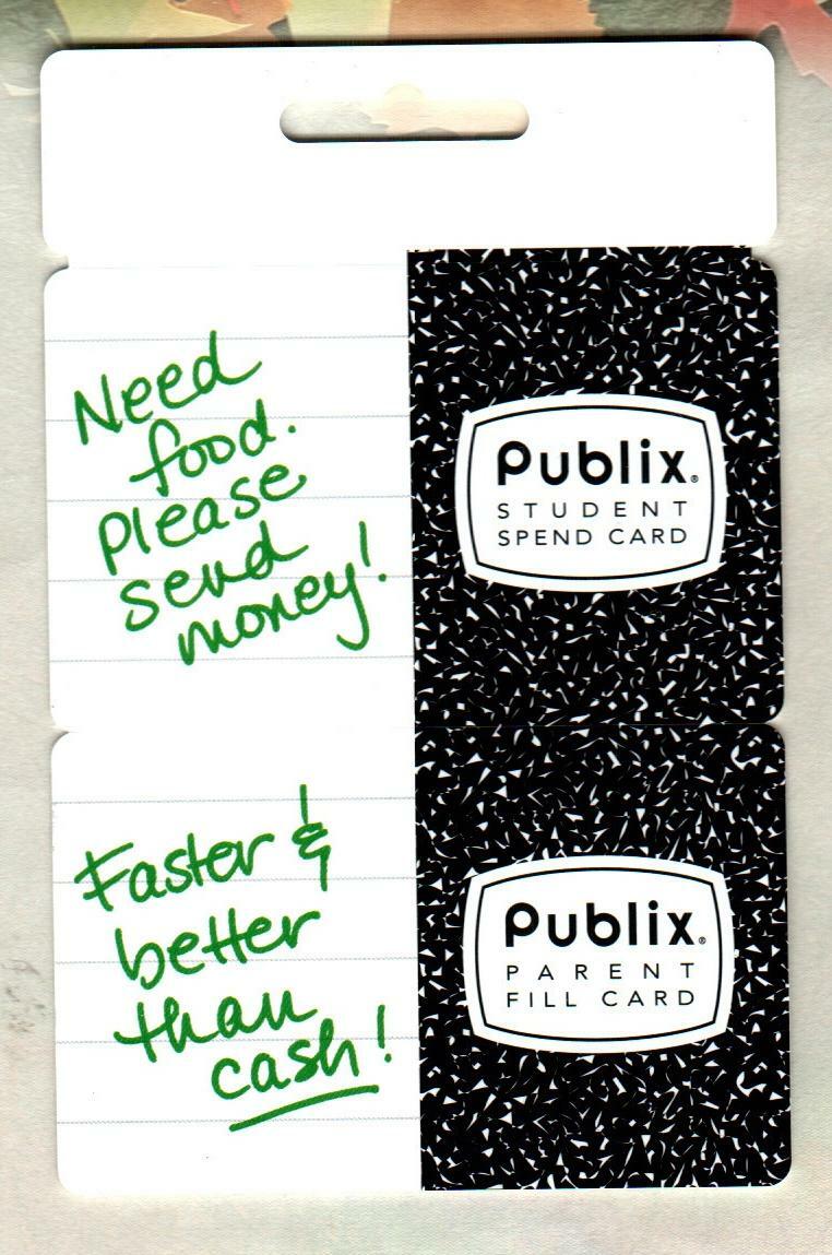 PUBLIX Student Spend / Parent Fill 2007 Gift Card ( $0 ) | eBay PUBLIX Student Spend / Parent Fill 2007 Gift Card ( $0 ) | eBay