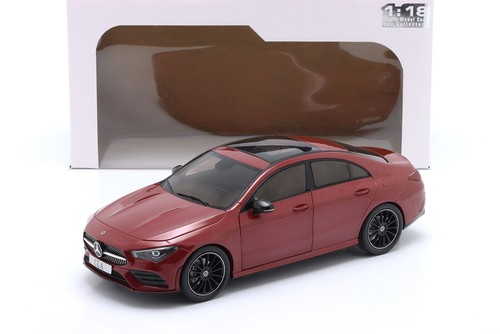 MERCEDES CLA AMG LINE C118 2019 PATAGONIE ROUGE SOLIDO S1803104 1:18 BENZ - Imagen 5 de 5