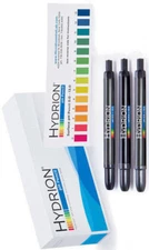 3 Pencils Hydrion pH TEST Pencil Pen 0-13 Range Acid Alkaline SURFACE Testing 