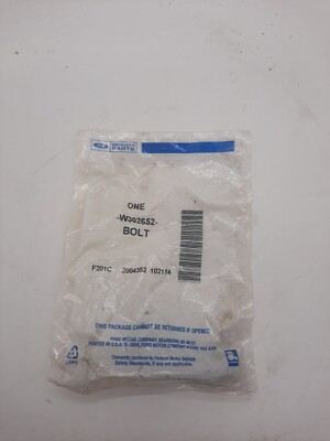 NOS FORD HARDWARE BOLT PART NUMBER W302652 | eBay