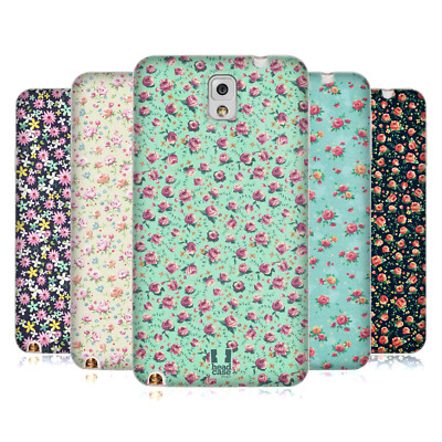 HEAD CASE DESIGNS VINTAGE BLUMEN SOFT GEL HANDYHÜLLE FÜR SAMSUNG HANDYS 2