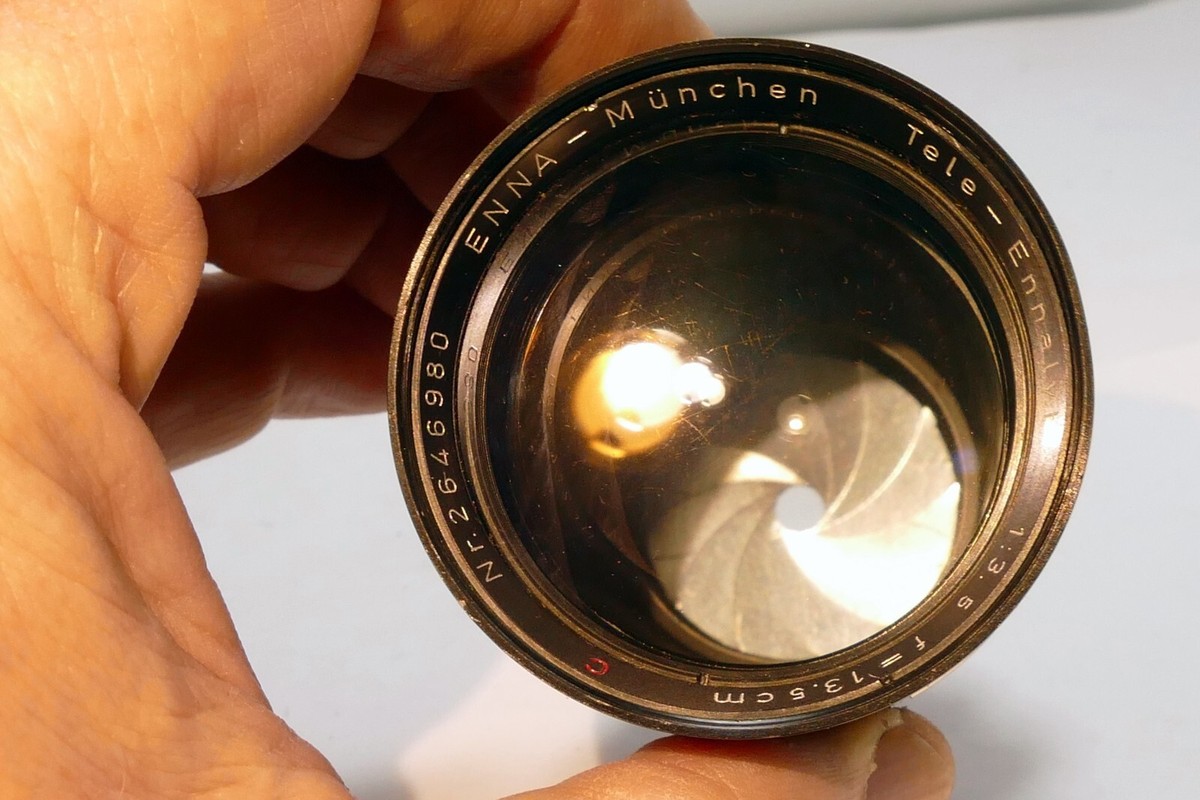 Enna-Munchen Tele-Ennalyt 135mm f3.5 Lens Exakta mount zebra | eBay