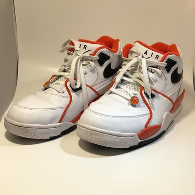 nike air flight 89 white orange