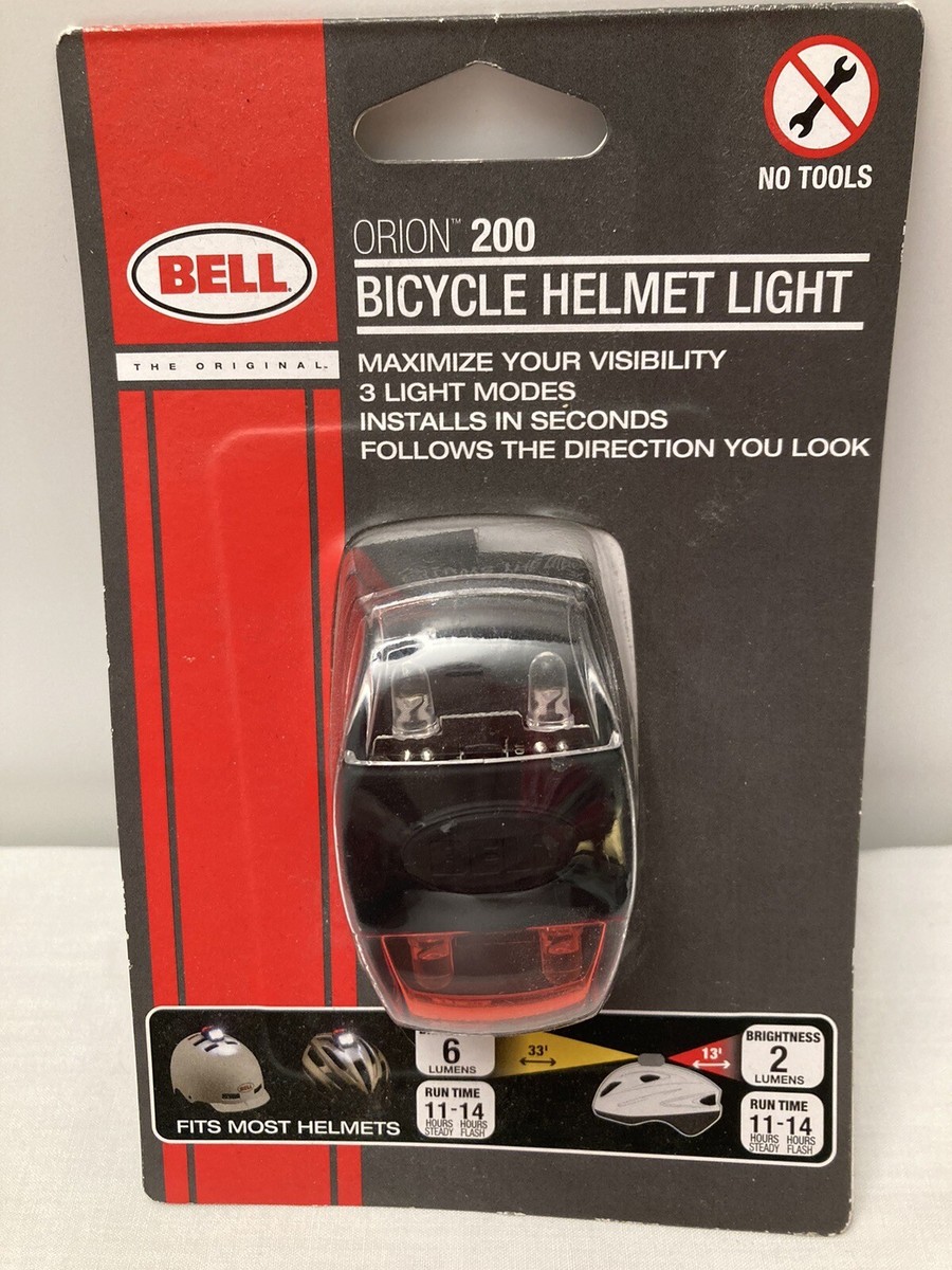 bell bicycle helmet light Bell Orion 200 Bicycle Helmet Light