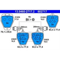 Ate BremsbeläGe 13.0460-2717.2 BremsklöTze FüR Audi A6 4A2 C4