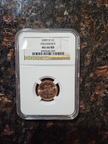 2009 D  LINCOLN CENT PENNY PRESIDENCY NGC MS66RD