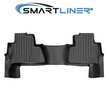 SMARTLINER Custom Fit Floor Mats 2nd Row Liner 2015 Chevrolet Tahoe GMC Yukon