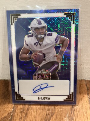 2024 Leaf Metal DJ Lagway /8 Auto Blue Mojo #91A DJL Florida Gators