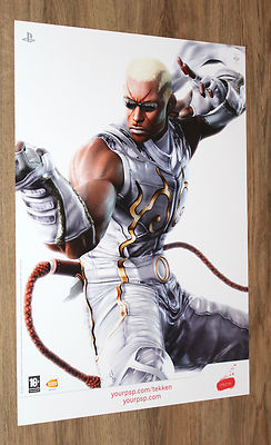 TEKKEN5 DR 鉄拳5DR 非売品ポスター 5枚組 未使用品 Tekken 5 Dark Resurrection very rare Promo Poster 59x42cm PSP | eBay