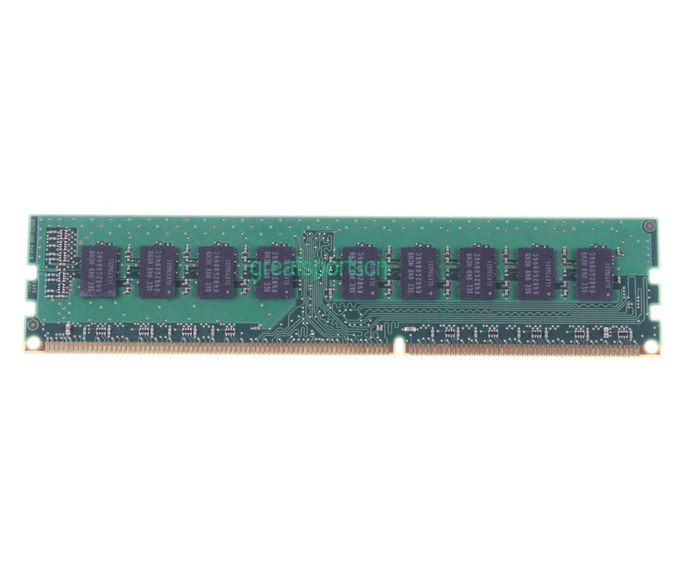 Samsung 4GB 2RX8 DDR3L PC3L-10600E 1333MHZ CL9 ECC Unbuffered Server Memory RAM  - Image 2 of 4