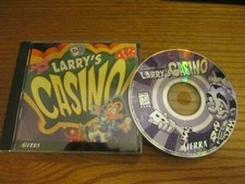 Leisure Suit Larry's Casino PC Complete VG Rare Free Shipping RARE