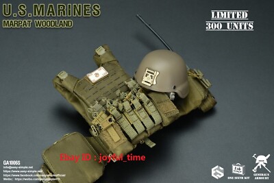 IN STOCK，Easy&Simple U.S. MARINES MARPAT WOODLAND 1/6 Limited