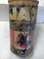Jax extra  Pale   flat top  beer can ,   Empty