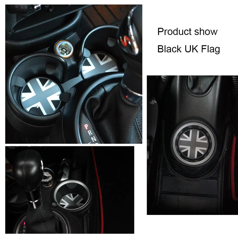 Posavasos Union Jack de silicona suave para 13-2016 MINI Cooper R61 Paceman Foto 3 de 4