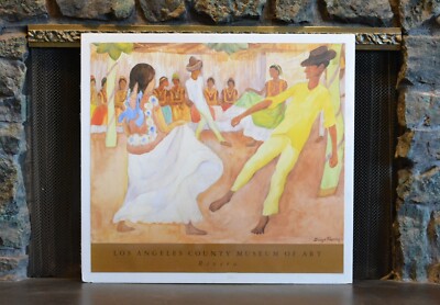 Diego Rivera - Poster Print - Dance in Tehuantepec -  L.A. County Museum of Art