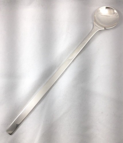 steuben sterling 12" bar / muddling muddler spoon - 134 grams