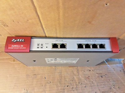ZyXel ZyWall 35 Internet Security Firewall Appliance KEIN Netzteil