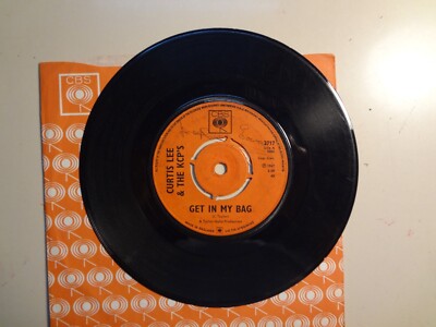 CURTIS LEE & THE KCP S: Get In My Bag-Everybody s Going Wild-U.K. 7'' 67 CBS 2717