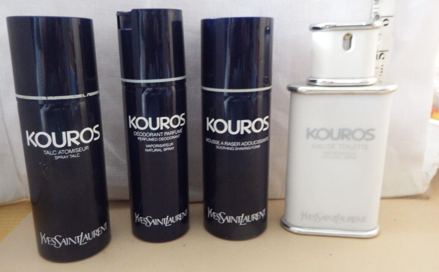 Yves Saint Laurent Kouros EDT 100ml Spray & Talc & Foam & Deodorant