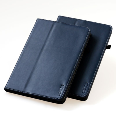 Luxury leather protective cover Apple iPad mini 5 (2019) tablet bag cover case blue