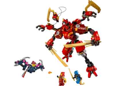Lego Kai's Ninja Climber Mech 71812 NINJAGO Minifigure Building