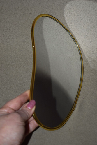 UMBRA Small Decorative Wall Mirrors Set of 2 Gold Tone Frame UNUSED - Picture 6 of 9