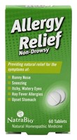 Natrabio - Allergy Relief - 60 Tablets on sale Natrabio - Allergy Relief - 60 Tablets on sale