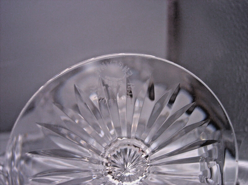 Royal Doulton Hampstead, Vertical & Criss Cross: Water Goblet 8" - Picture 3 of 3