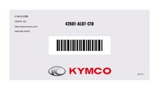 JANTE ARRIÈRE KYMCO PULSAR 125 42601-ALD7-C10 OEM