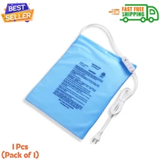 Electric Heating Pad For Back Cramps & Back Pain Relief No Auto Shut Off 12"X15"