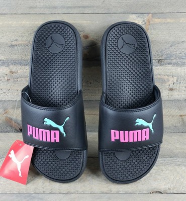 puma sandals blue