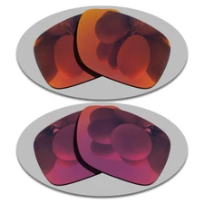 Red&Midnight Sun Replacement Lenses For-Oakley Holbrook Mix OO9384 Polarized