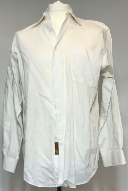 Today's Man Men's Button Up Shirt, Ivory Color - Size 16-32/33 | eBay