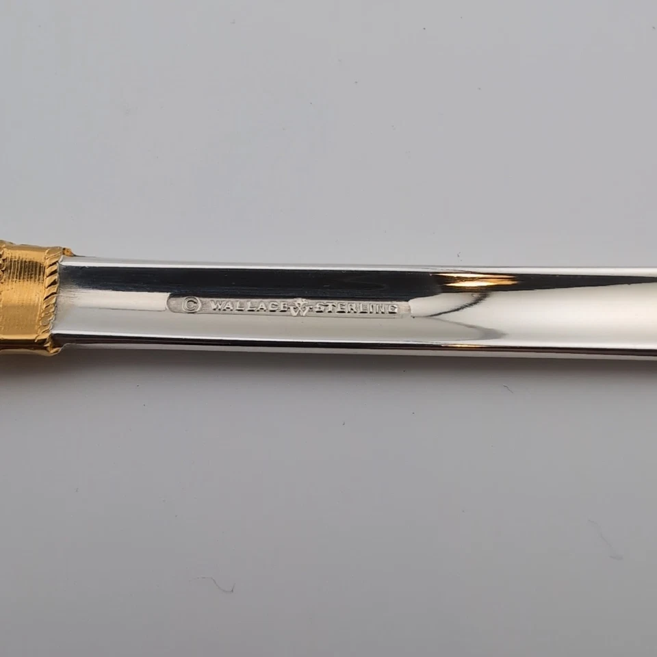 Wallace Golden Aegean Weave Sterling Silver Place Setting - No Monograms - Image 3 of 3