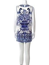 Dolce & Gabbana  Majolica Silk mini  Dress M