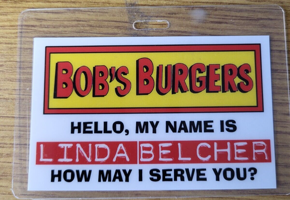 bob-s-burgers-tv-series-id-badge-set-linda-bob-belcher-costume-prop