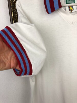 Vintage 80's Aston Villa Football Shirts Retro Replica Soccer
