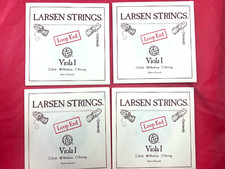 4 x 100 Authentic Larsen Viola A Strings 4/4 Regular Version Loop