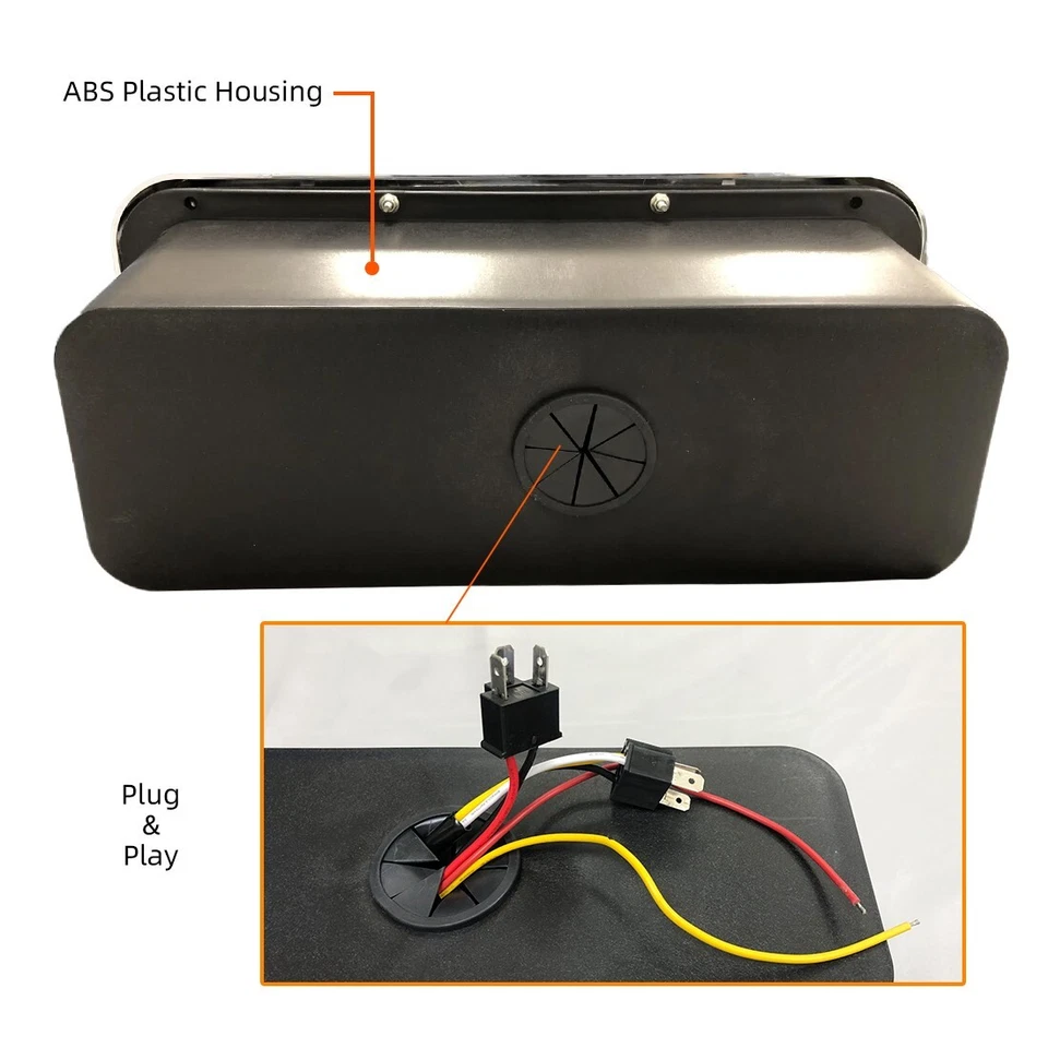 PAIR Full LED HEADLIGHTS Peterbilt 379 357 KENWORTH W900 WESTERN STAR 4800 - Image 4 of 4